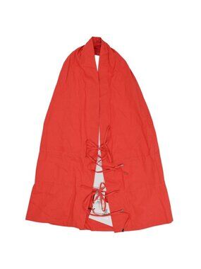 With Jean Lindos Top in Red